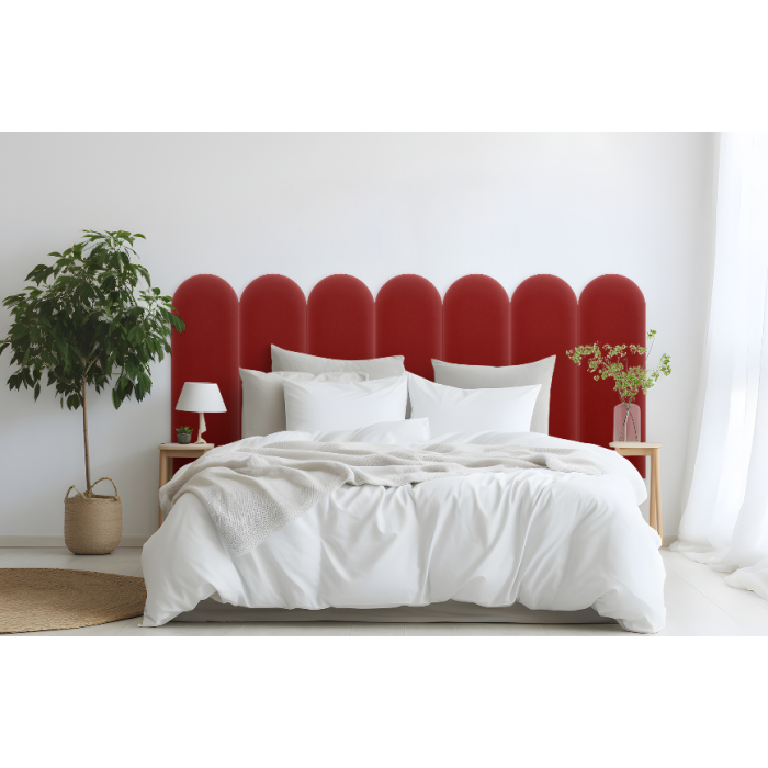 Polsterpaneel Magic Velvet Rot 20 cm
